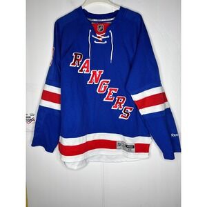 Reebok New York Rangers Pavel Buchnevich‎ 89 Hockey Jersey Mens Medium Blue NHL